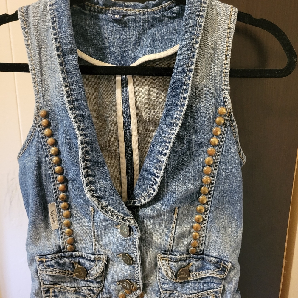 Vintage Jean Vest